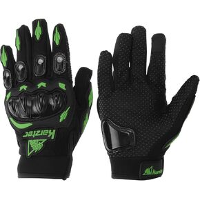 Motoforti Universal Riding Gloves Liners All Finger Gloves, XL, for Motorcycle Cycling Hiking Sporting Driving Running, Polar Fleece, Black Gray