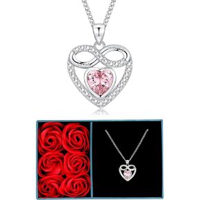 TIZU Valentines Day gifts for Mom - 14K Gold Plate Mom Necklace Birthday Mothers Day Jewelry Gifts for Women Mom Grandma Wife with Gift Box