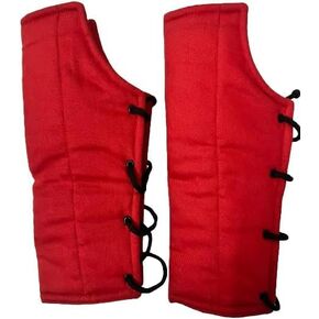 Medieval Knight Padded Bracers - Arm Guards for LARP, Armor Cosplay for Role Play and Costume Events
