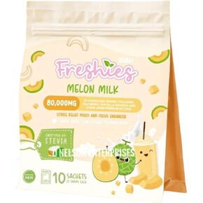 Freshies MELON Milk Collagen Drink by Juju Glow, 10 Sachets
