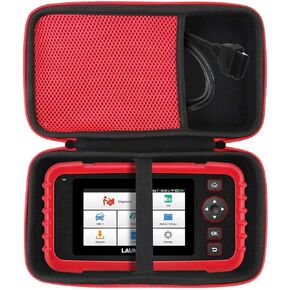 Khanka Hard Travel Case Replacement for Compatible with Launch OBD2 Scanner CRP129X Car Code Reader Scan Tool 黑色