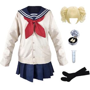 Anime Play Costume Sailor Cosplay Outfit Jk School Uniform Halloween Dress for Girl Women