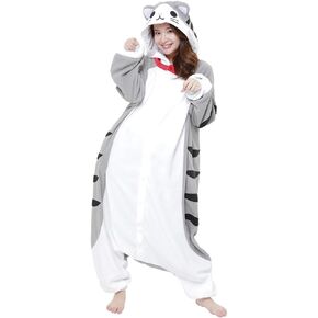 SAZAC Tabby Cat Kigurumi - Onesie Jumpsuit Halloween Costume