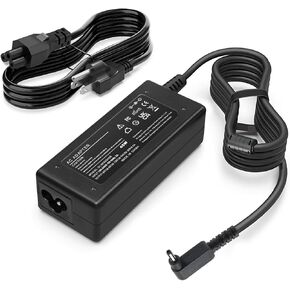 19.5V 2.31A Laptop Charger for HP Pavilion x360 15 15-f272wm 15-f387wm 15-f233wm 15-f222wm 15-f211wm 15-f337wm Hp Spectre 15-n013dx 15-f305dx 15-f162dx 15-f009wm 15-f024wm 15-f039wm with Power Cord