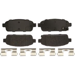 ACDelco Gold 17D1468CHF1 Ceramic Rear Disc Brake Pad Set