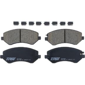 TRW Pro TRC0856 Disc Brake Pad Set For Jeep Liberty 2002-2007, Front, And Other Applications