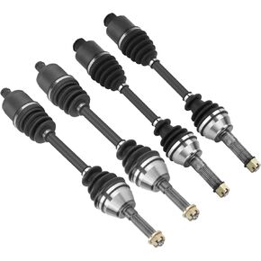 Front Rear Left Right CV Axle Drive Shaft Set for Polaris Sportsman 500 800 570 400 EFI HO Forest Replaces for 1332881 1332656 ATV Replacement-4PCS