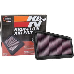 K&N Engine Air Filter: Reusable, Clean Every 75,000 Miles, Washable, Premium, Replacement Car Air Filter: Compatible with 2018-2019 GENESIS/KIA (G70, Stinger), 33-5068