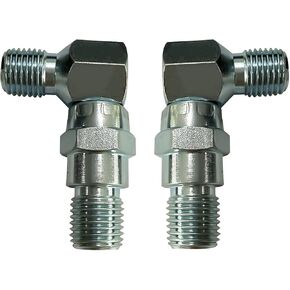 2 قطعة 90 درجة خرطوم هيدروليكي المرفقين دوارة 21855 يناسب ماير محراث الثلج شفرة محراث الثلج in Kuwait