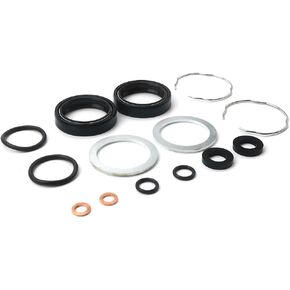 Fork Seal Kit 41mm Compatible with Harley Davidson 1984-2017, JGI-45849-84 Fork Seal Replacement