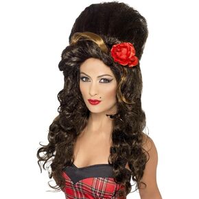 Smiffy's Women's Rehab Wig Large Beehive
