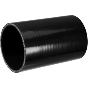 3.5 "معرف 6" طول 4-Ply عززت ارتفاع درجة الحرارة مقرنة مستقيمة سيليكون المخفض خرطوم أسود لمكونات السيارة الأنابيب مدخل المبرد السيارة
