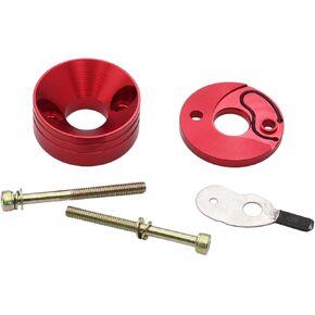 Air Filter Adapter Velocity V-Stack Kit for 23cc 25cc 26cc 33cc 35cc 40cc Scooter Silvery