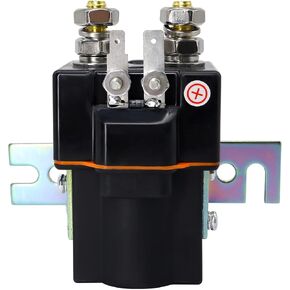 HiSport 48V Golf Cart Solenoid, 4 Terminal Solenoid Coil with Resistor Assembly, Compatible with Club Car DS 1995 Up and Precedent 2004-2008,Replacement parts for 101908701, 5722, 16077,1014947