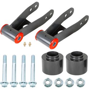 طقم رفع التسوية الكامل 3 بوصة أمامي 2 بوصة خلفي لسيارة جيب شيروكي XJ 2WD 4WD 1984-2001 in Kuwait