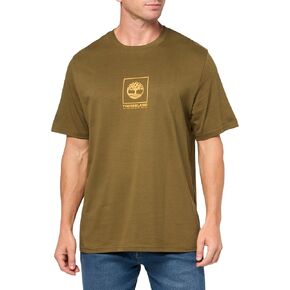 Timberland Men's Short Sleeve Stack Camo