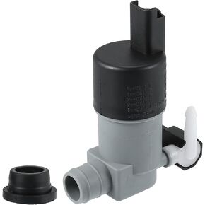 X AUTOHAUX 28920-7S000 28920-BU010 Car Windshield Washer Motor Pump with Grommet for Nissan Armada 2005-2015