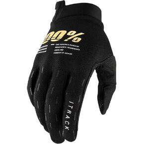 100% ITRACK Youth Ultralight Motocross Gloves - Lightweight MX Dirt Bike & Powersport Racing Protective Gear for Children