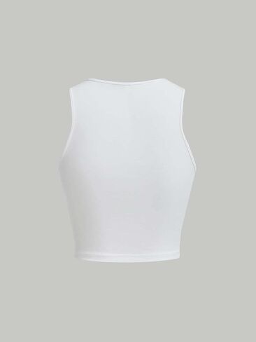 SOLY HUX Women's Y2k Tops Graphic Sleeveless Round Neck Summer Crop Tank Top in Kuwait