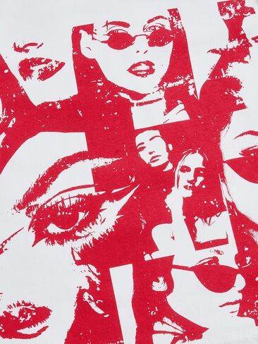 SOLY HUX Women's Y2k Tops Graphic Sleeveless Round Neck Summer Crop Tank Top in Kuwait