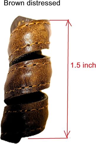 Leather Hair Beads, Dreads beads, Beard beads, Ponytail Wrap, Ponytail Holder, Hair Tie, Leather Wrap, cosplay hair, Hair Accessories, Women's hair, Men's hair (Small, Black) in Kuwait