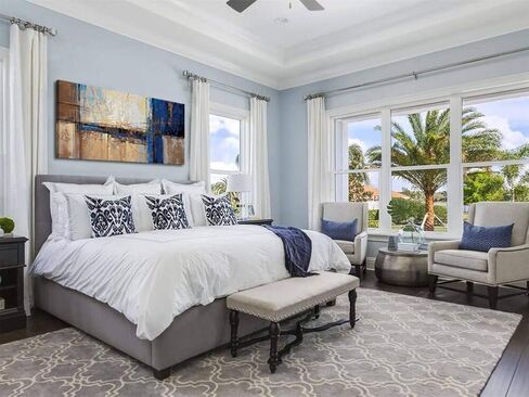 Pogusmavi كبير مجردة قماش جدار الفن ديكور لغرفة المعيشة مكتب البني الأزرق تحت عنوان صورة يطبع عمل فني كبير غرفة نوم المنزل الجدار الديكور، 24X48 in Kuwait