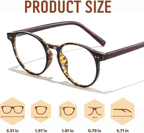 Blue Light Blocking Glasses Lightweight UV400 Anti Eyestrain Protection TV Computer Gaming for Women and Men in Kuwait