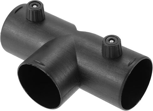 X AUTOHAUX 60mm Car Heater Warm 3 Way Air Ducting Elbow Pipe T Shape Outlet Connector Black Nylon in Saudi Arabia