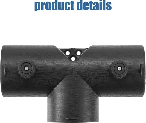 X AUTOHAUX 60mm Car Heater Warm 3 Way Air Ducting Elbow Pipe T Shape Outlet Connector Black Nylon in Saudi Arabia