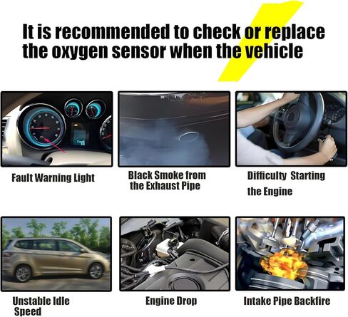 12657188 ​​مستشعر الأكسجين O2 متوافق مع 2015-2020 كاديلاك إسكاليد 6.2 لتر، لـ 2014-2020 شيفروليه إكسبريس سيلفرادو 1500 سوبربان تاهو، لـ 2014-2020 جي إم سي يوكون سييرا 1500 سافانا in Kuwait