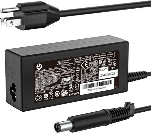 شاحن كمبيوتر محمول 65 واط مناسب لسلسلة HP Pavilion DV7 DV6 DV5 DV4 DM4 G7 G6، كومباك Cq57 Cq62 Cq56 Cq61 Cq60 Cq58،2000-329WM 2000-2A20NR 2000-2B09WM 19.5V 3.33A محول سلك الطاقة in Saudi Arabia