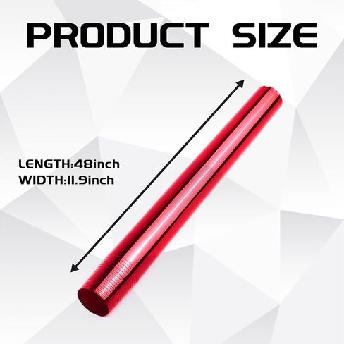 فيلم تلوين ضوء المصباح الأمامي للسيارة، 11.88 × 48 بوصة، فيلم ملون ذاتي اللصق، أضواء الفرامل، مصابيح الضباب، ملصق فيلم واقي من الفينيل، ملحقات الديكور للسيارات (أسود غير لامع) in Kuwait