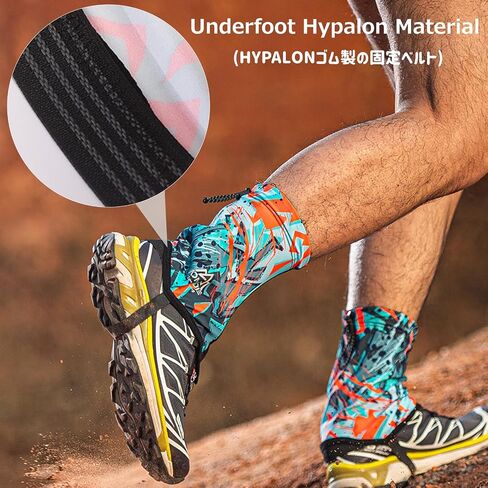 أغطية أحذية واقية من Azarxis Low Trail Gaiters عاكسة للكاحل مع حماية من الأشعة فوق البنفسجية للوقاية من الرمال المسامية للنساء والرجال والشباب والمشي لمسافات طويلة والتسلق (أزرق) in Saudi Arabia