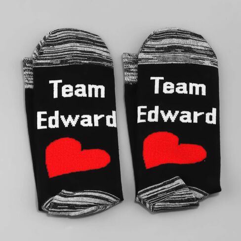 جوارب LEVLO Vampire Lover Gift Team Edward القطنية للرجال جوارب مستوحاة من القاتل in Saudi Arabia