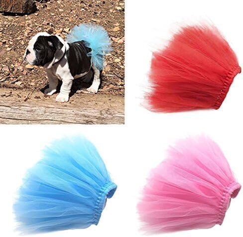 Pink Pet Puppy Small Dog Lace Skirt Princess Tutu Dress Clothes Apparel Pet Costumes Dog Dresses Pet Apparel and Accessories in Saudi Arabia