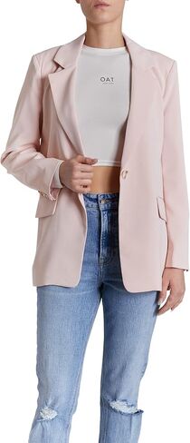 O A T NEW YORK Women's Plus Size Luxury Clothing Boyfriend Blazer in Kuwait