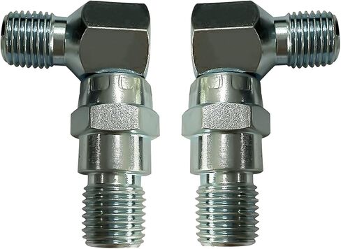 2 قطعة 90 درجة خرطوم هيدروليكي المرفقين دوارة 21855 يناسب ماير محراث الثلج شفرة محراث الثلج in Kuwait