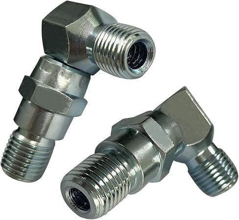 2 قطعة 90 درجة خرطوم هيدروليكي المرفقين دوارة 21855 يناسب ماير محراث الثلج شفرة محراث الثلج in Kuwait