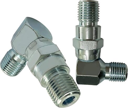 2 قطعة 90 درجة خرطوم هيدروليكي المرفقين دوارة 21855 يناسب ماير محراث الثلج شفرة محراث الثلج in Kuwait