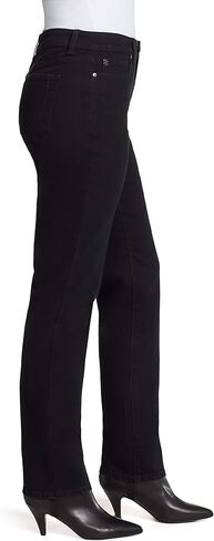 بنطلون جينز Mandie Signature Fit 5 للسيدات من Bandolino، أسود مشبع، 14 in Kuwait