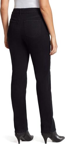 بنطلون جينز Mandie Signature Fit 5 للسيدات من Bandolino، أسود مشبع، 14 in Kuwait