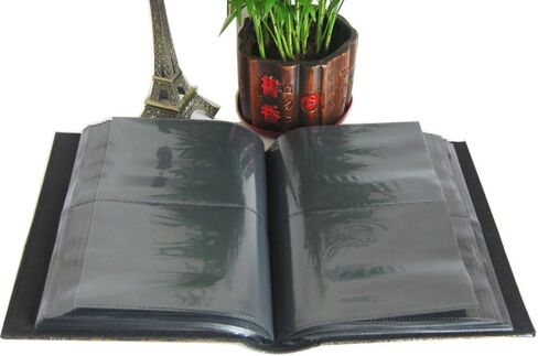 ألبومات صور الجيب العتيقة مقاس 4 × 6 200 صورة ألبومات صور الزفاف ذاتية اللصق (برونزية) in Kuwait