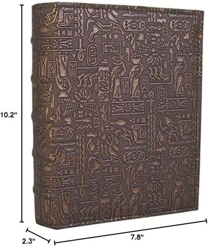 ألبومات صور الجيب العتيقة مقاس 4 × 6 200 صورة ألبومات صور الزفاف ذاتية اللصق (برونزية) in Kuwait