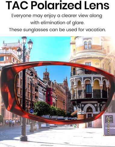 Veda Tinda Vision Rectangle Sunglasses for Women Mens 90s Y2k Cool Retro Vintage Warp Around Sport Sun Glasses UV Protection in Saudi Arabia