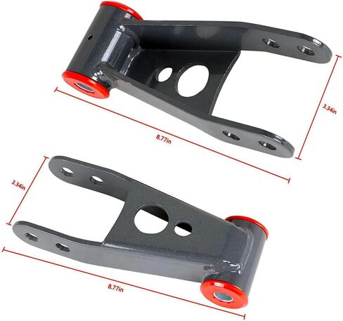 طقم رفع التسوية الكامل 3 بوصة أمامي 2 بوصة خلفي لسيارة جيب شيروكي XJ 2WD 4WD 1984-2001 in Kuwait