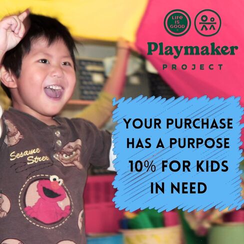 تي شيرت رجالي من Life is Good، تي شيرت برسومات قطنية بأكمام قصيرة، Build It in Kuwait