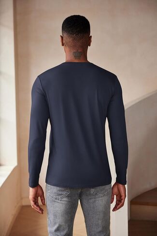 قمصان Henley الرجالية من COOFANDY بأكمام طويلة كاجوال وخفيفة الوزن in Saudi Arabia