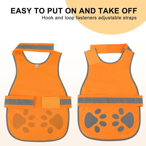 Dog Reflective Vest - Adjustable Dog Safety Vest, High Visibility Dog Apparel for Outdoor Activities Walking Hunting (Green, Small) in Kuwait