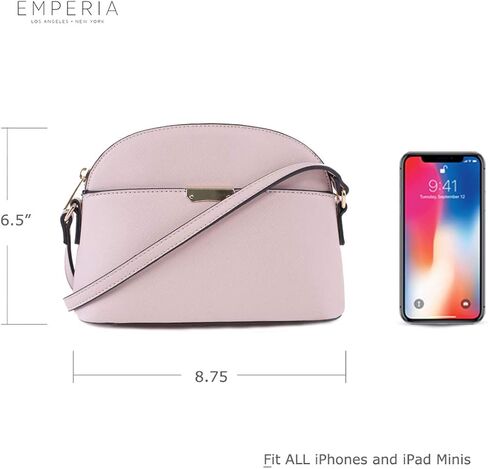 Emperia Small Cute Faux Leather Dome Series Crossbody Bags Shoulder Bag Purse Handbags for Women in Saudi Arabia
