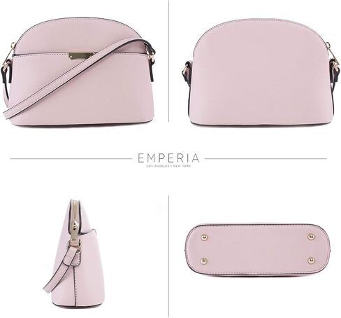 Emperia Small Cute Faux Leather Dome Series Crossbody Bags Shoulder Bag Purse Handbags for Women in Saudi Arabia